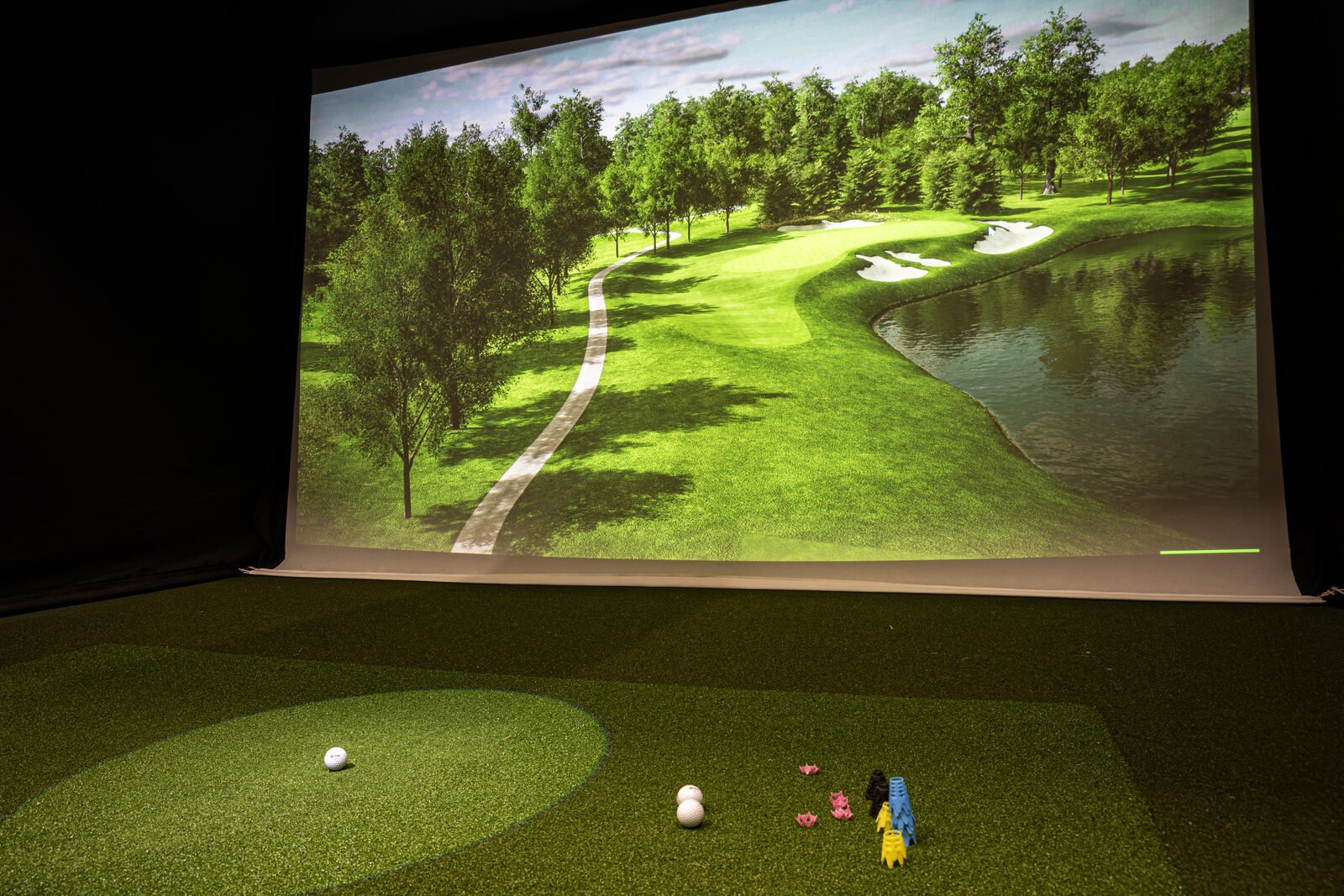 Golf Yard Porvoon simulaattoribaija